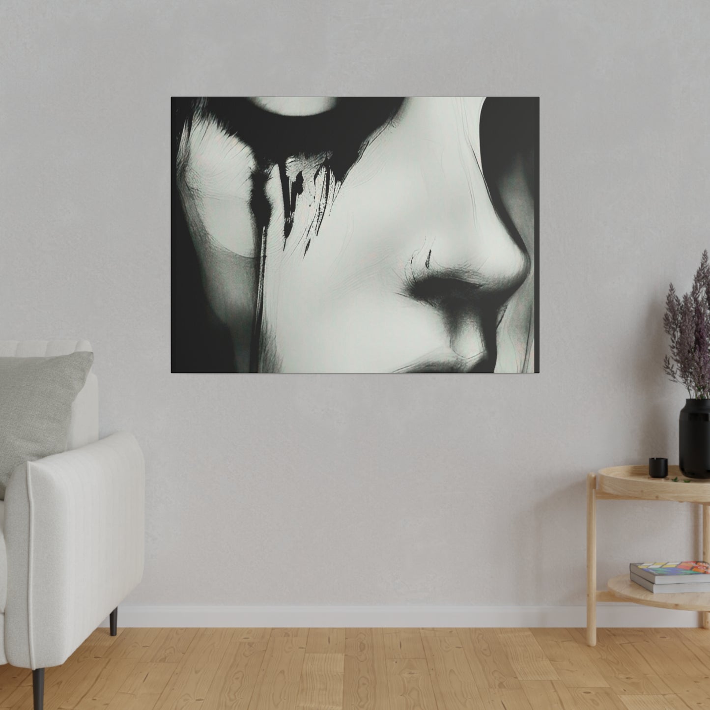 "Tears of Joi" by SceniQue. Matte Canvas, Stretched, 0.75"