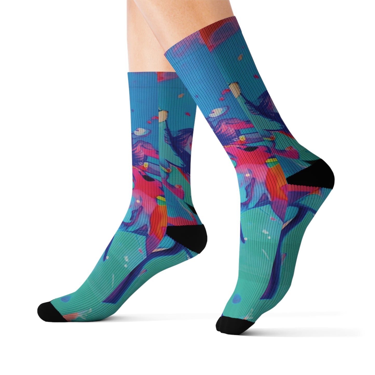 Women's Sublimation Socks