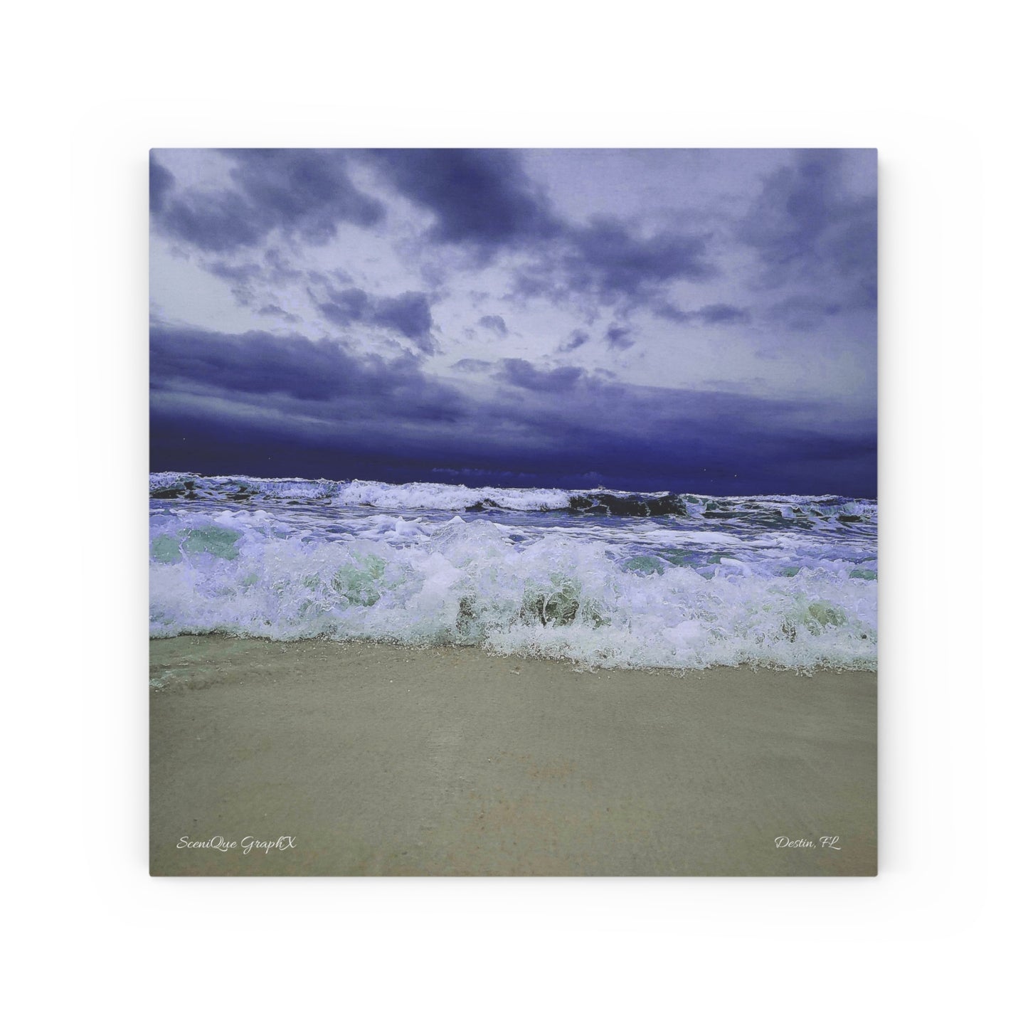 Wood Canvas-Shores of Destin, Florida