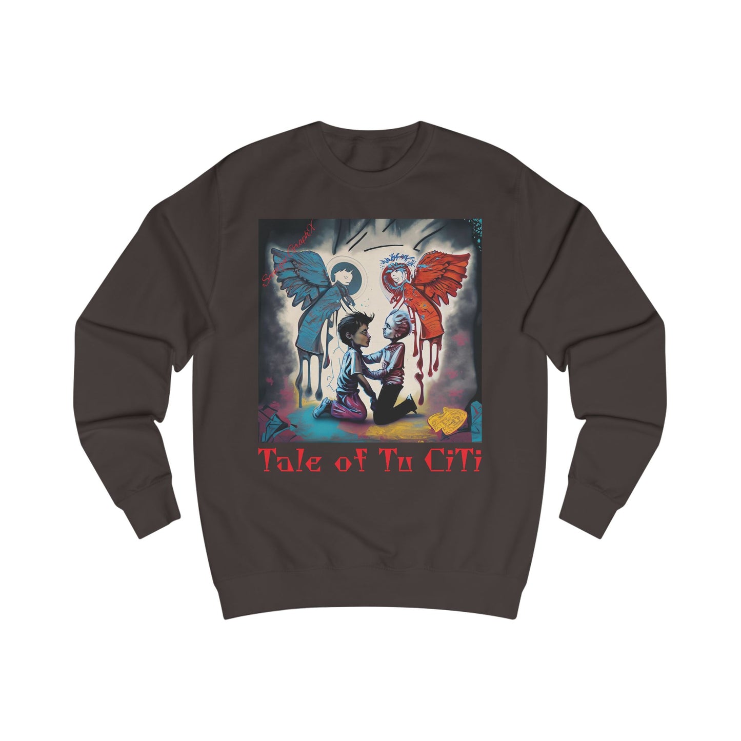 Graphic Sweater from the 'Tale of Tu Citi' collection