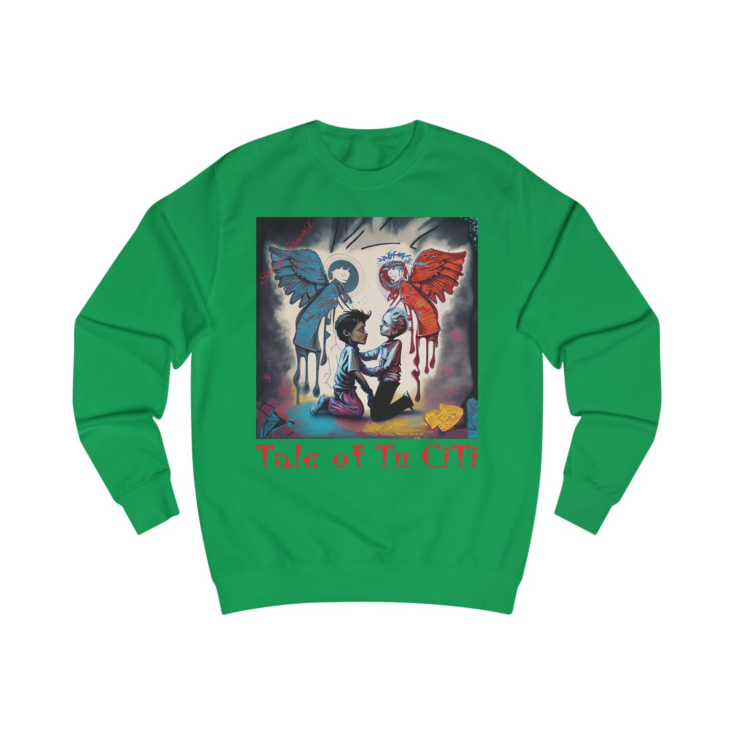 Graphic Sweater from the 'Tale of Tu Citi' collection