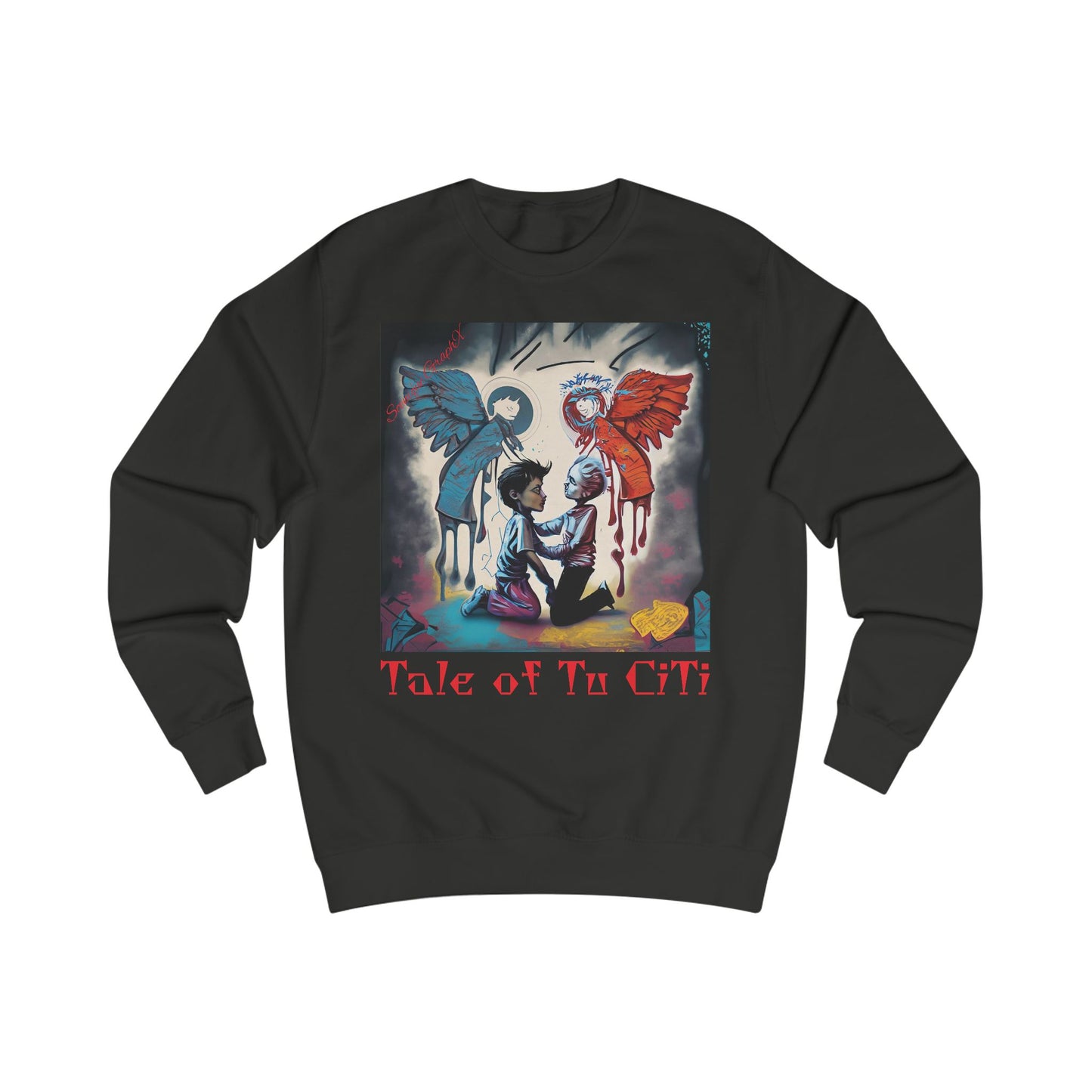 Graphic Sweater from the 'Tale of Tu Citi' collection