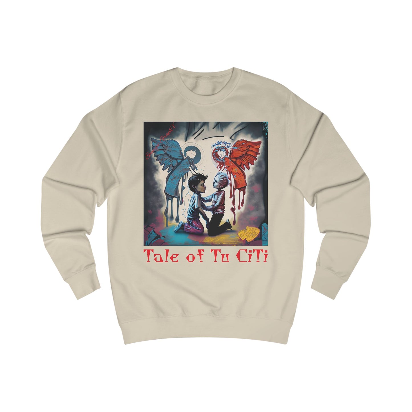 Graphic Sweater from the 'Tale of Tu Citi' collection
