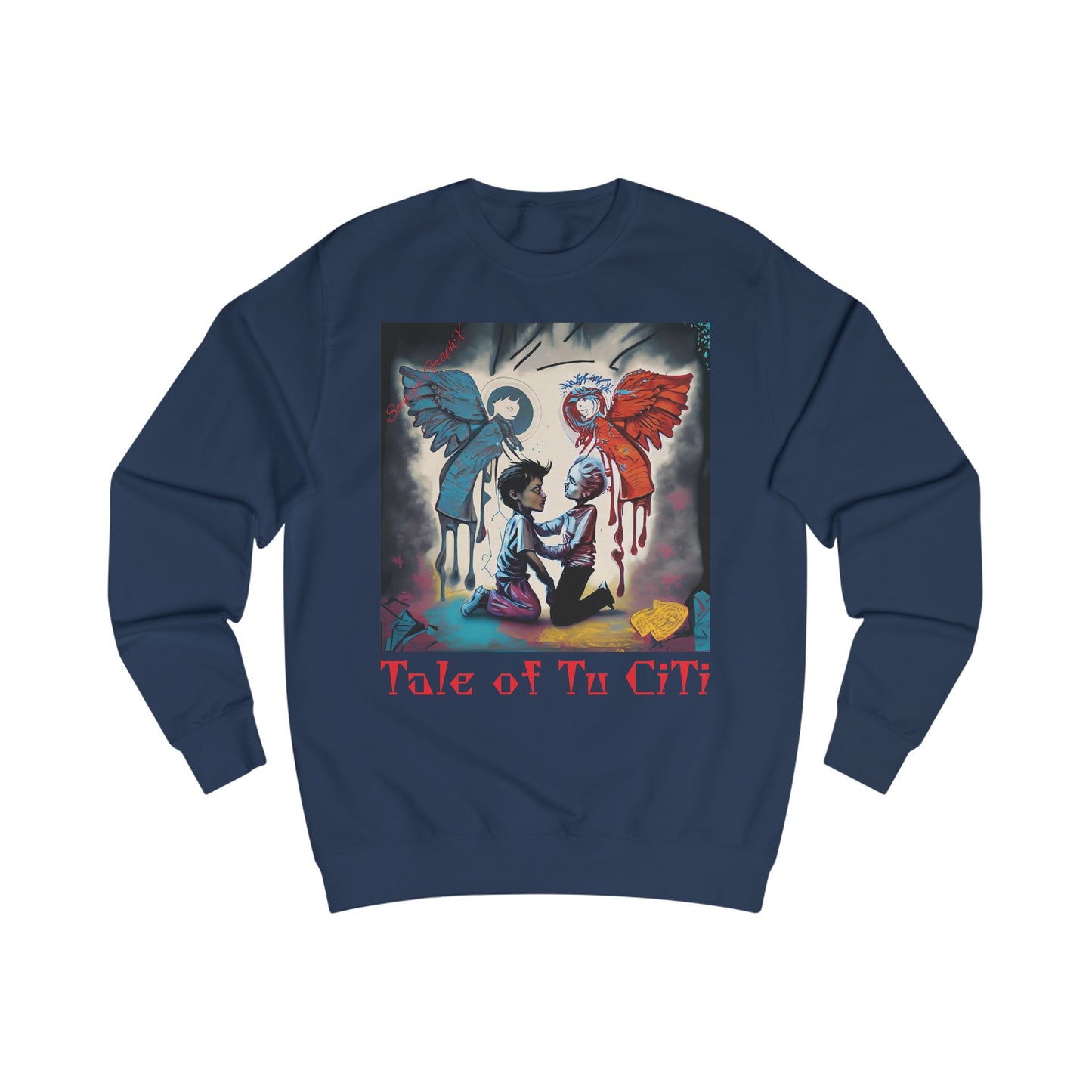 Graphic Sweater from the 'Tale of Tu Citi' collection