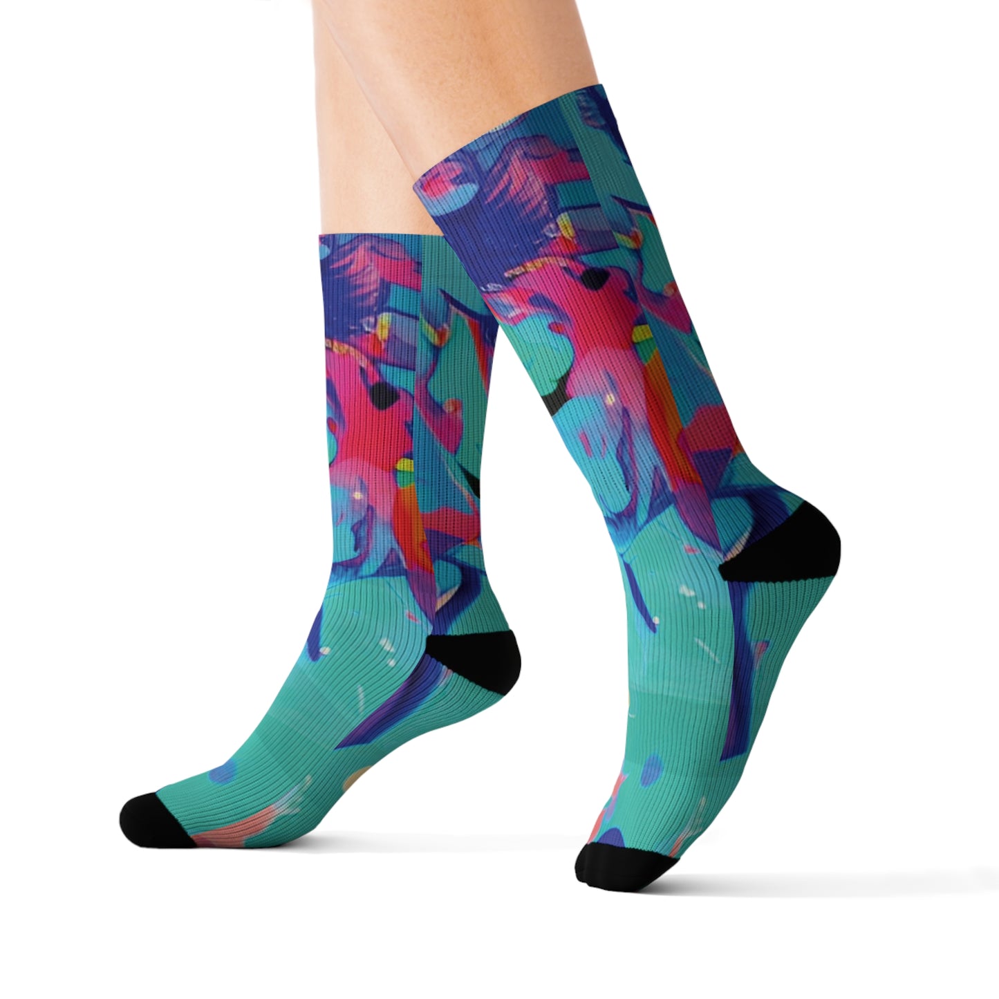 Women's Sublimation Socks