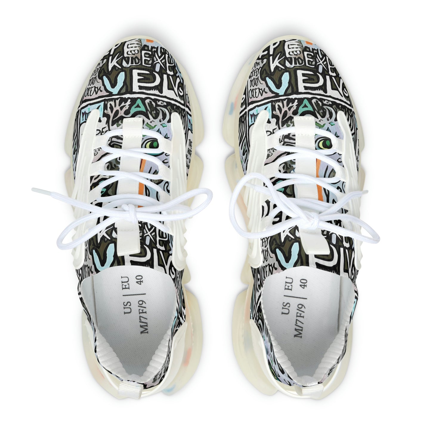 Women's Mesh Sneakers x Words I Never Said art