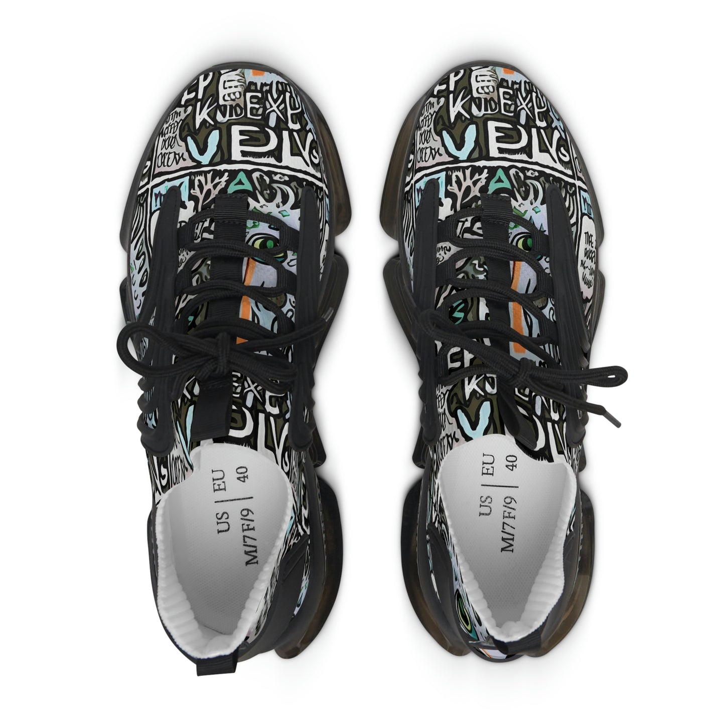 Women's Mesh Sneakers x Words I Never Said art